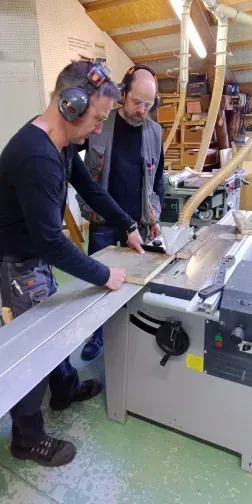 Formation sur scie circulaire sous table