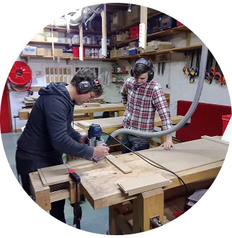 Atelier de menuiserie